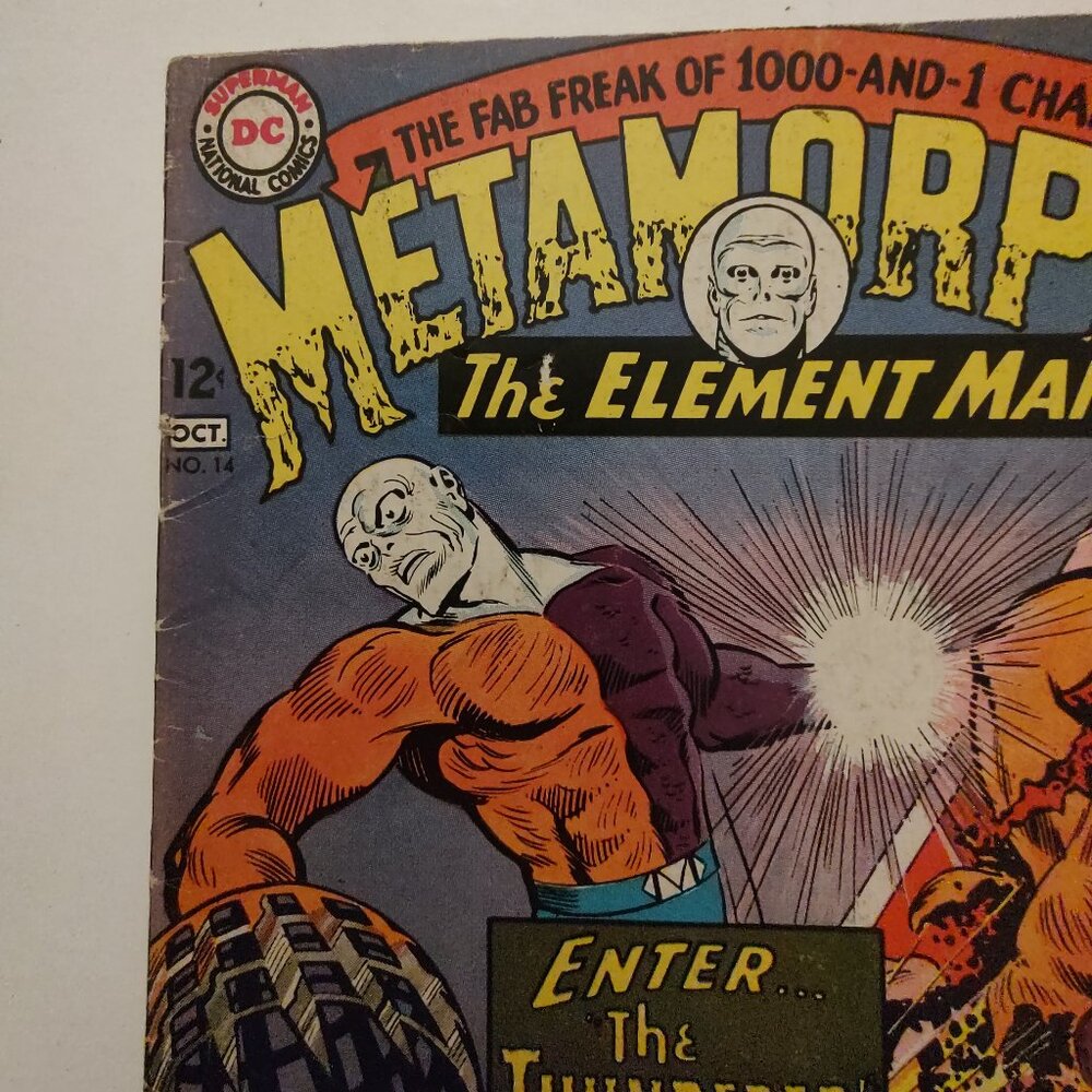 METAMORPHO # 14 ENTER THE THUNDERER BY BOB HANEY COVER BY SAL TRAPANI - Picture 2 of 12